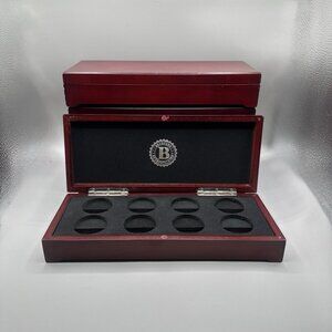 Bradford Exchange Wooden Coin Display Box - No Labels On Boxes